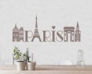Stickers Paris silhouette